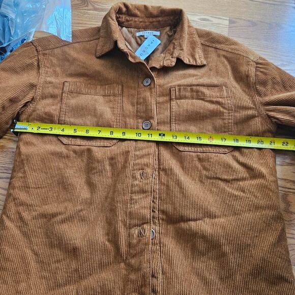 PacSun Brown Corduroy Shacket  Size XS/S - Picture 4 of 7